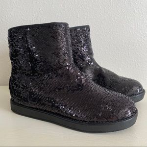 Guess Asella sequin boots size 7 1/2